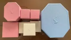 スワロフスキー　空箱セット ピンク・白・青