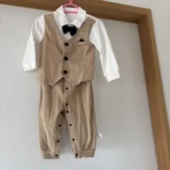 セレモニー スーツ ベビーフォーマル ロンパース タキシード 蝶ネクタイ