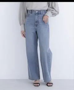 【今季新作】【sweet4月号掲載】◇ワイドストレートデニムパンツ