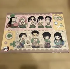 【匿名配送】鬼滅の刃カフェノベルティランチョンマット　ハンドメイドクラブB
