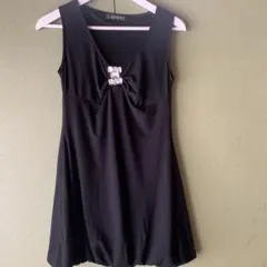 LIMMAT バルーンノースリーブ ビジュー付