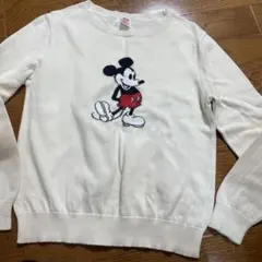UNIQLO ミッキー 薄手セーター 140綿100