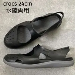 crocs スウィフトウォーター ウェーブ W8 24cm 水陸両用 美品のサムネイル
