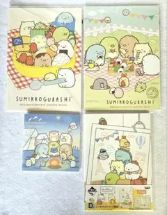 すみっコぐらし　とかげ　ねこ　しろくま　とんかつ　ぺんぎん？　ノート