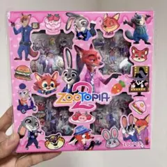 Zootopia 2 ズートピアキャラクターシール 100枚入り