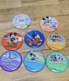 カリフォルニアディズニー 70周年 缶バッジ カチューシャ - メルカリ