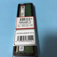 未使用品　KVR56U46BD8-32 32GB×2 未使用品 KVR56U46BD8-32 32GB×2 - メルカリ