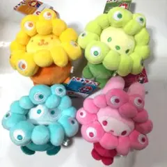 サンリオ　ミャクミャク　推しカラー　ぬいぐるみ　マイメロディ　プリン　カラビナ
