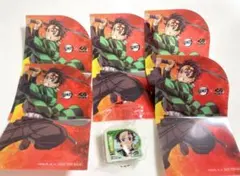 炭治郎 鬼滅の刃くら寿司コラボ シート5枚＋消しゴム1つセット