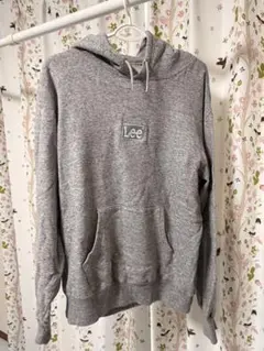Lee フード付きパーカー Lサイズ グレー