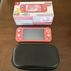 Nintendo Switch Lite どうぶつの森デザイン ピンク