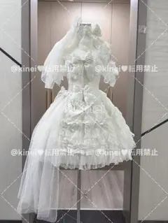 Acka. lace flare dress size2 - メルカリ