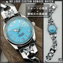 RINGS WATCH 木製腕時計 クロノグラフ ブルーベゼル Nami 波 - メルカリ