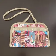 レスポートサック LeSportsac マルチケース ポーチ ショルダーバッグ