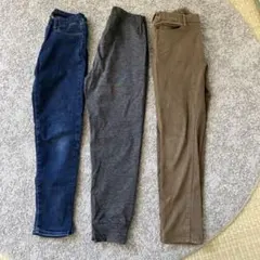 UNIQLO 150サイズ 長ズボン 3点セット