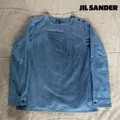 JILSANDER NAVY ジルサンダー　 デニムブラウス　プルオーバーシャツのサムネイル