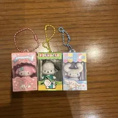 サンリオキャラクターのストラップ3個セット
