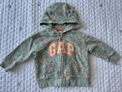 70センチbabyGAP 恐竜柄 フード付きトレーナー ベビー用