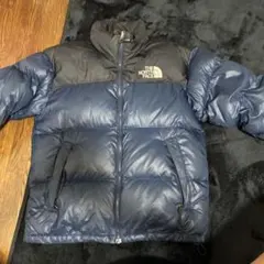 THE NORTH FACE ダウンジャケット ネイビー/ブラック