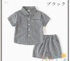 チェック柄　セットアップ