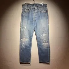【Levi's 】60s-70's BIGE 501 実寸 W31 L30 相当