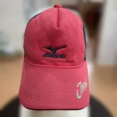 Mizuno メッシュキャップ レッド/ホワイト JAPAN