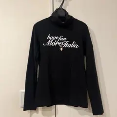 Kappa golfブラック モックネック シャツ サイズM