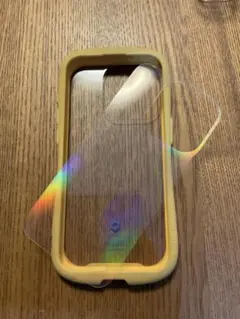 iFace Reflection iPhone15Pro用 背面装飾シート付き