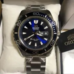 ダイバーズウォッチ オリエント ORIENT 自動巻 サブマリーナ マコ XL ORIENT - オリエント ORIENT 自動巻 サブマリーナ マコ XL グリーン