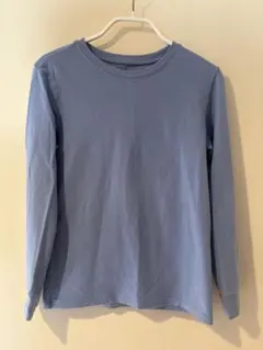 HEATTECH 長袖Tシャツ 150 ブルー