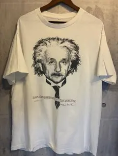 Albert Einstein Tシャツ ヴィンテージ　90s 偉人Tシャツ