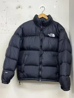 90s ノースフェイス ヌプシ ダウンジャケット 黒 L 700フィル 美品