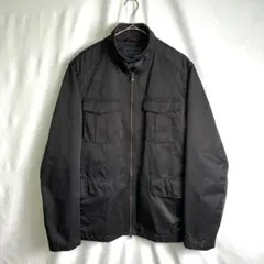 00s BANANA REPUBLIC ジップ ブルゾン L ブラック 黒