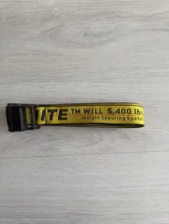 off-white ベルト 黄色