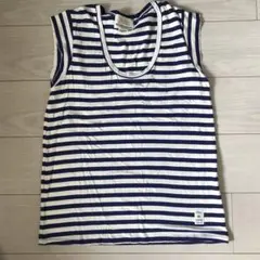 BED&BREAKFAST ボーダー柄 チュニックTシャツ　中古のサムネイル