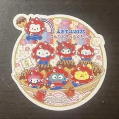 大阪関西万博 ミャクミャク×サンリオ新大阪限定ステッカーEXPO2025