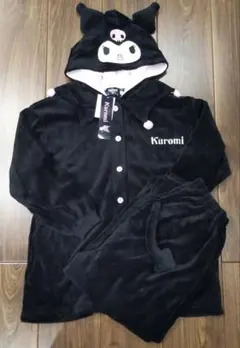 M SANRIO　クロミ　Kuromi ルームウェア 上下セット　なりきりのサムネイル