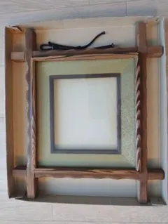 木製色紙額 寸松庵サイズ