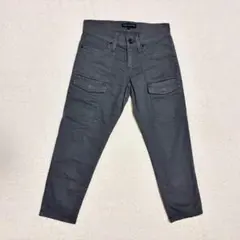 バナナリパブリック カーゴパンツ クロップド 7分丈 グレー 0 S テーパードのサムネイル