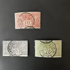 日本郵便 3銭切手 菊の紋章 使用済 - メルカリ