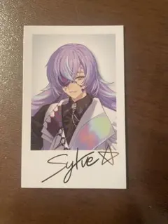 にじさんじ welcomegoods デビューチェキ 星導ショウ サイン入り