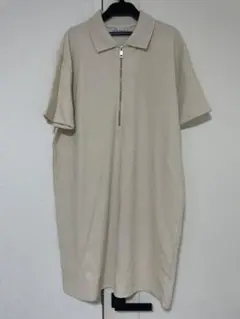 ZARA ハーフジップ ワンピース