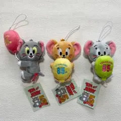 【未使用】　トムとジェリー　タフィー　バルーンマスコット　85周年　ストラップ