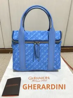 【極美品】GHERARDINI ゲラルディーニ　ロゴパターン3way バッグ