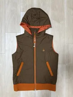 ルコック スポルティフ中綿ベストフード付き　レディース　サイズ160 M