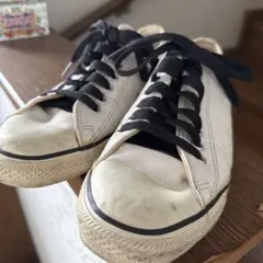 90's コンバース ALL STAR vintage USA製　レザーホワイト
