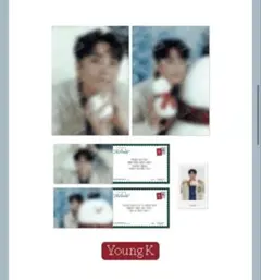 2026年最新】day6 トレカ Young Kの人気アイテム - メルカリ