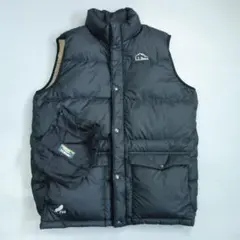 s*n様 2510 美品 LLビーン ダウンベスト メンズ L 黒 エルエルビーのサムネイル