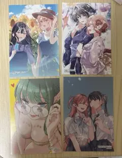 【4枚】ナツユリフェア　購入特典