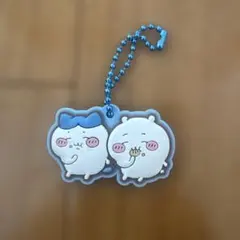 ちいかわ　ハチワレ　ラバーキーホルダー